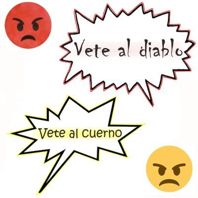 ¿Qué quiere decir la expresión “vete al diablo y vete al cuerno”?