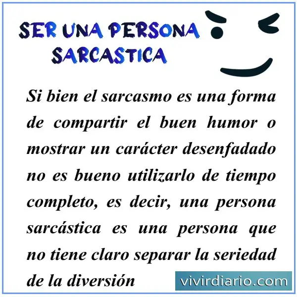 �Por qu� las personas usan el sarcasmo?