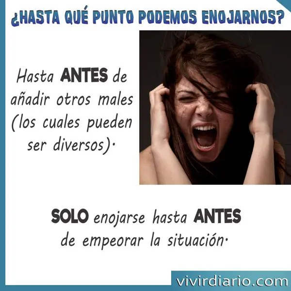 �Hasta d�nde es Bueno Enojarse?