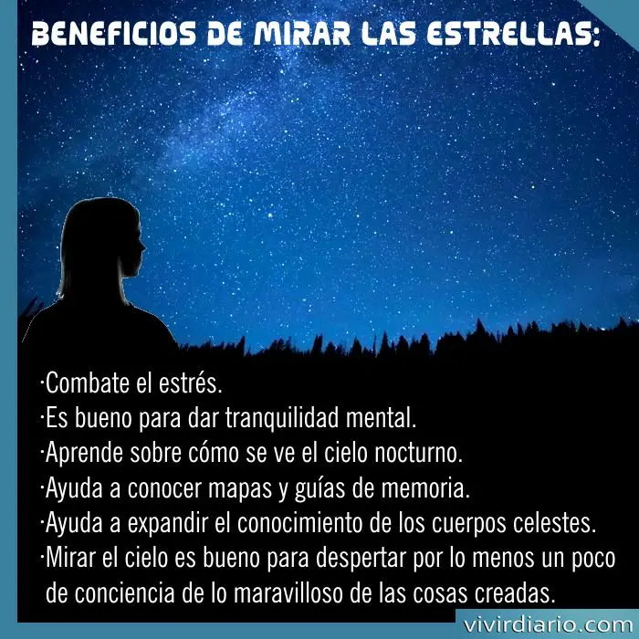 Beneficios de Mirar las estrellas